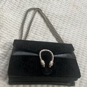 Black Gucci Dino Bag Snake Skin limited edition